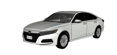 Honda Accord本田雅阁精品模型